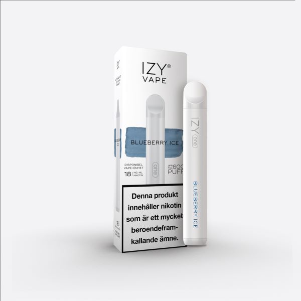 IZY VAPE - Blueberry Ice 18mg