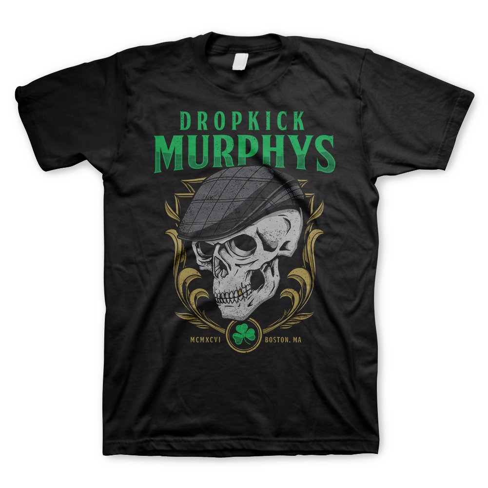 Dropkick Murphys Skelly Skull T-Shirt