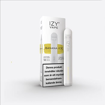 IZY VAPE - Banana Ice 18mg