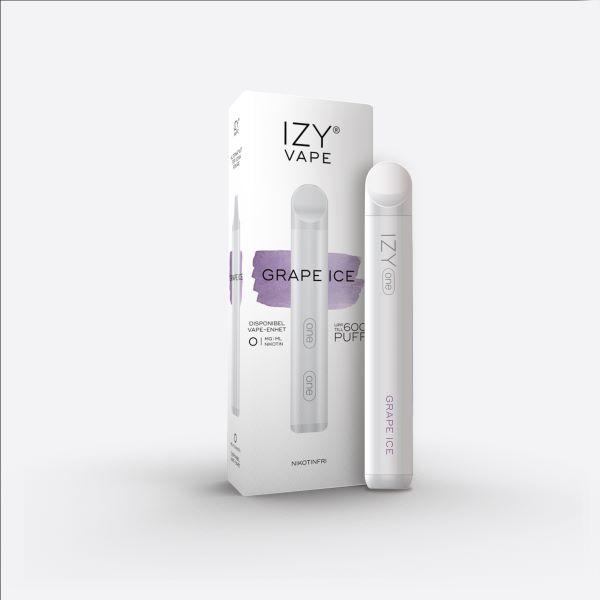 Nikotinfri IZY VAPE - Grape Ice