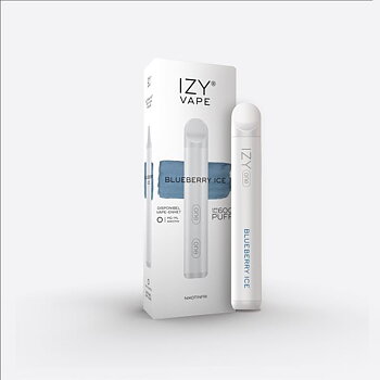 Nikotinfri IZY VAPE - Blueberry Ice