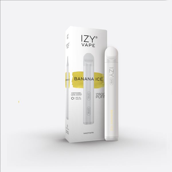 Nikotinfri IZY VAPE - Banana Ice