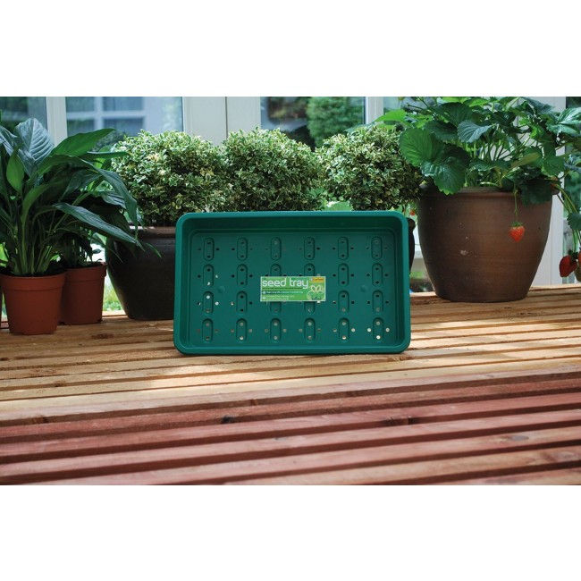 Grön Såbricka - 37,5x23,5x6 cm - Seed Tray