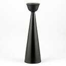 Stig Lindberg (Julius 1959) Black Modern Candleholder 23 cm