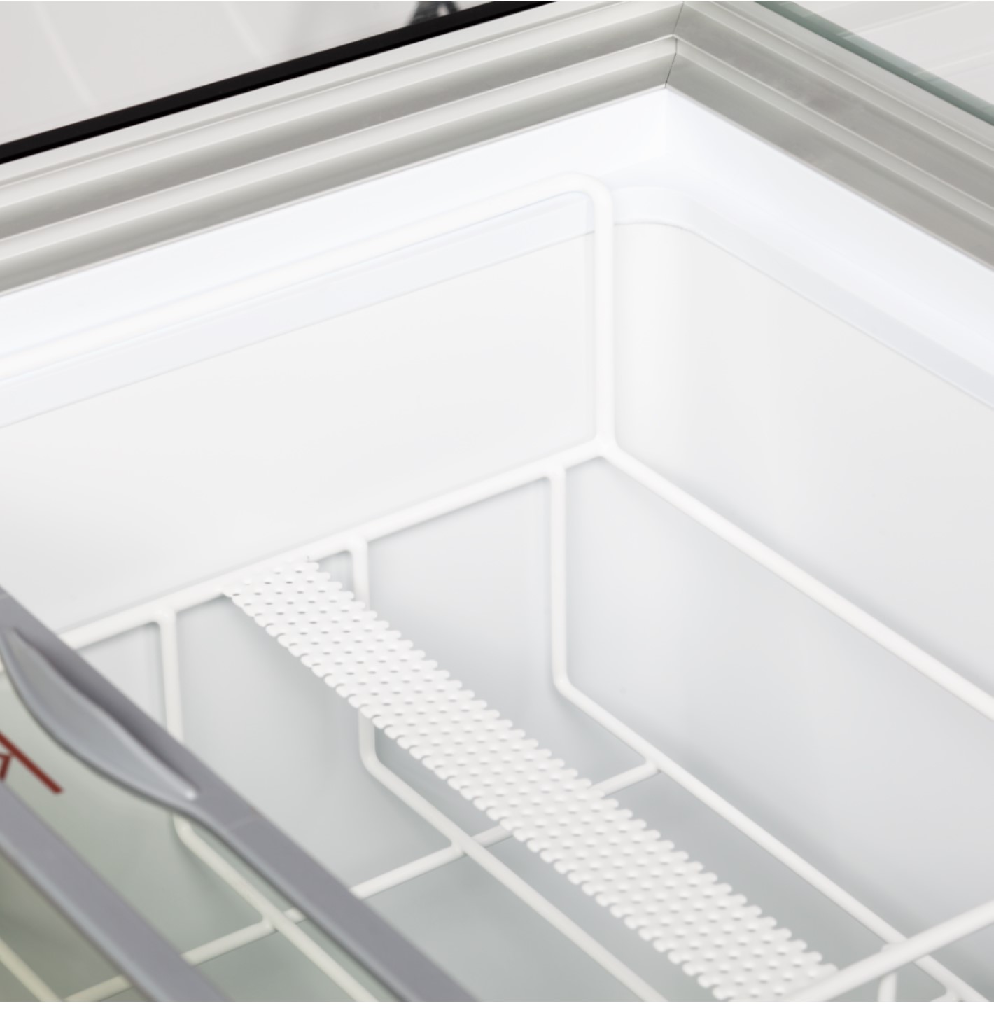 Skopglassfrys IC301SCE+SO  7×5 liter, vinklade skjutlock - 6