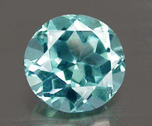 Apatita azul paraiba natural talla redonda 3 mm
