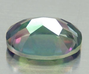 Impresionante piedra preciosa de topacio místico natural ovalado de 1,34 ct - 2