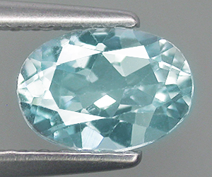 Topacio azul cielo natural de forma ovalada de 0,94 ct - 3