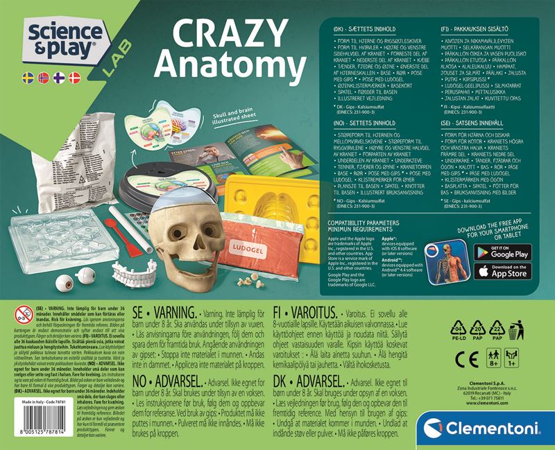 Clementoni Crazy Anatomy - 4