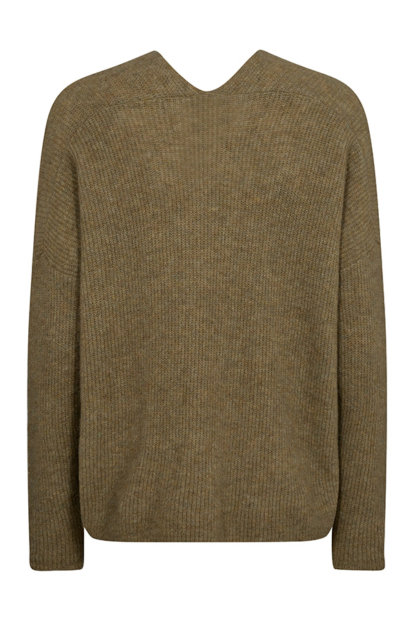 Mos Mosh - MMThora V-neck Knit Mermaid - 3