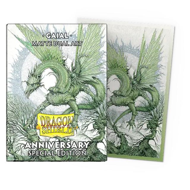 Dragon Shield: Gaial - Matte Dual Art Sleeves - Standard Size