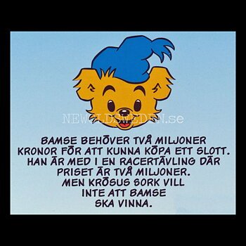 BAMSE KÖR RACERBIL - MB209