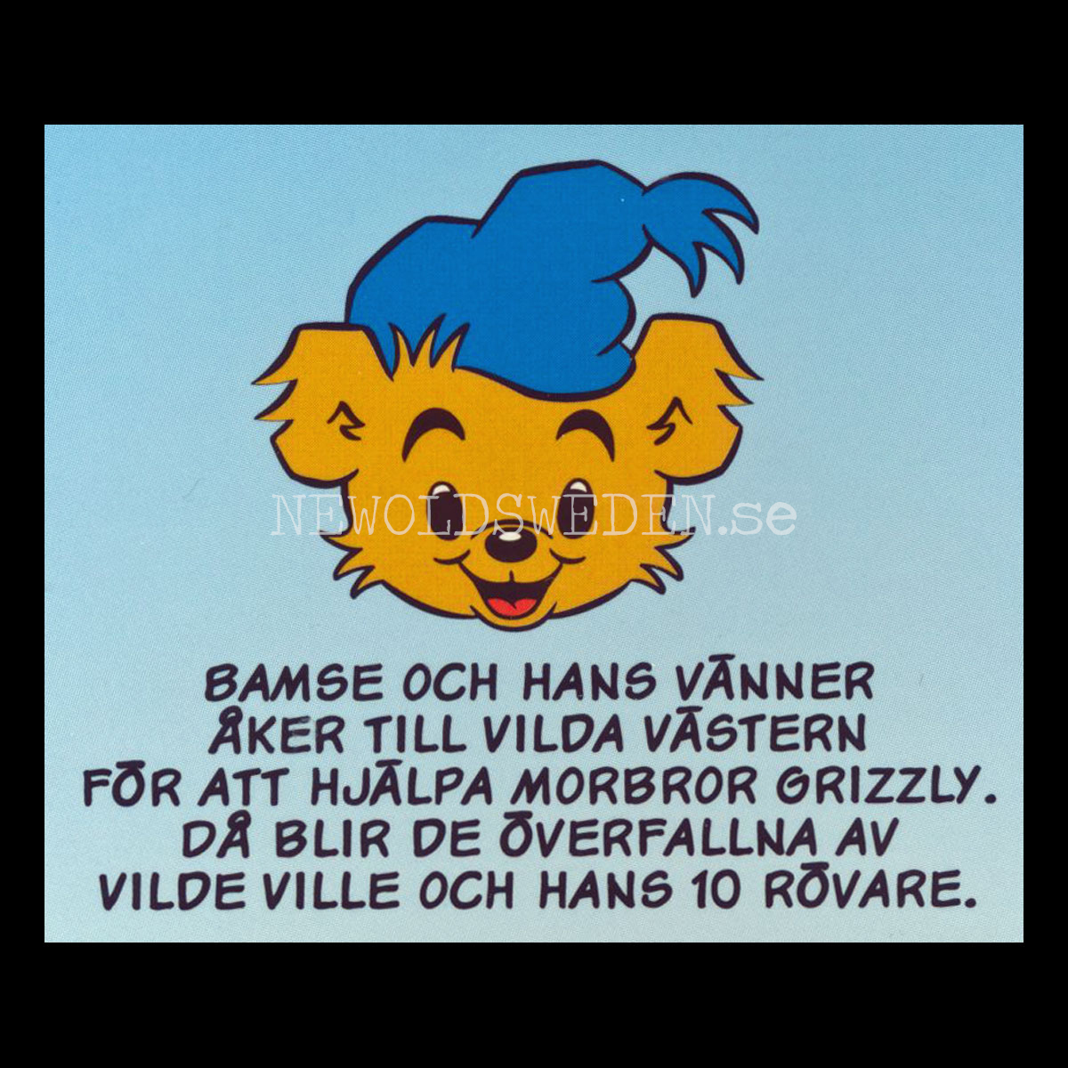 BAMSE HJÄLPER MORBROR GRIZZLY - MB209 - 2