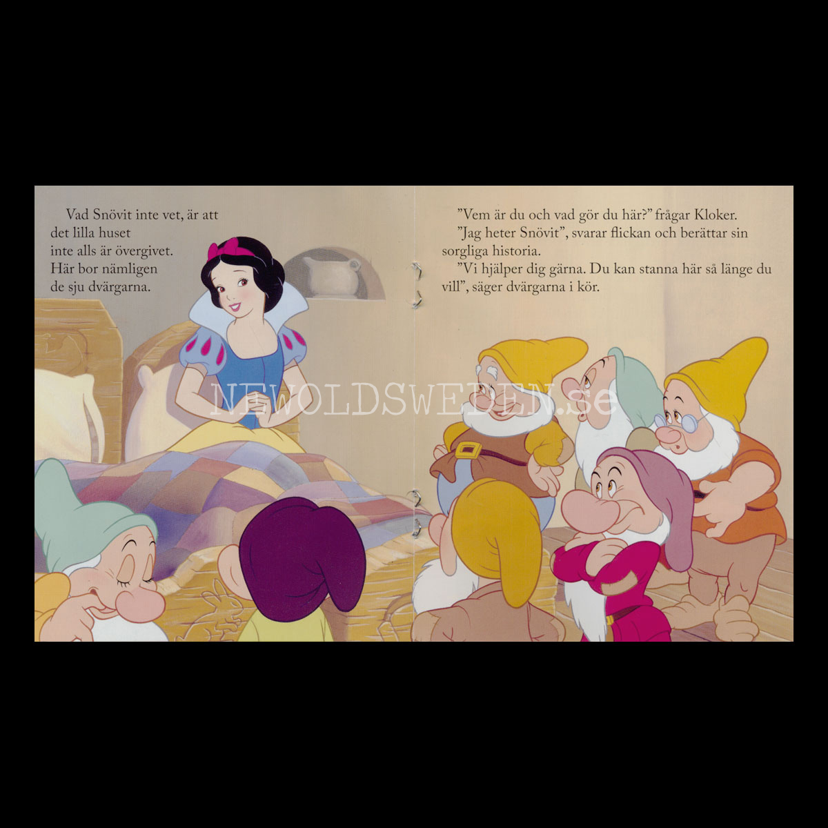 SNÖVIT OCH DE SJU DVÄRGARNA - Disney Miniböcker - MB210 - 2