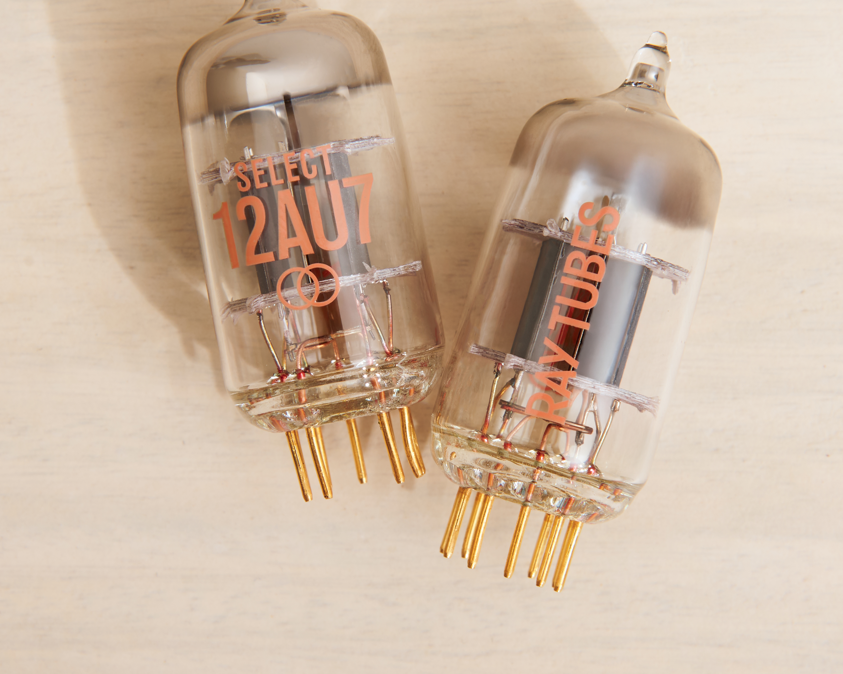 12AU7A/ ECC82 RTC Label, Factory Heerlen vacuum tube röhre, TESTED EUR