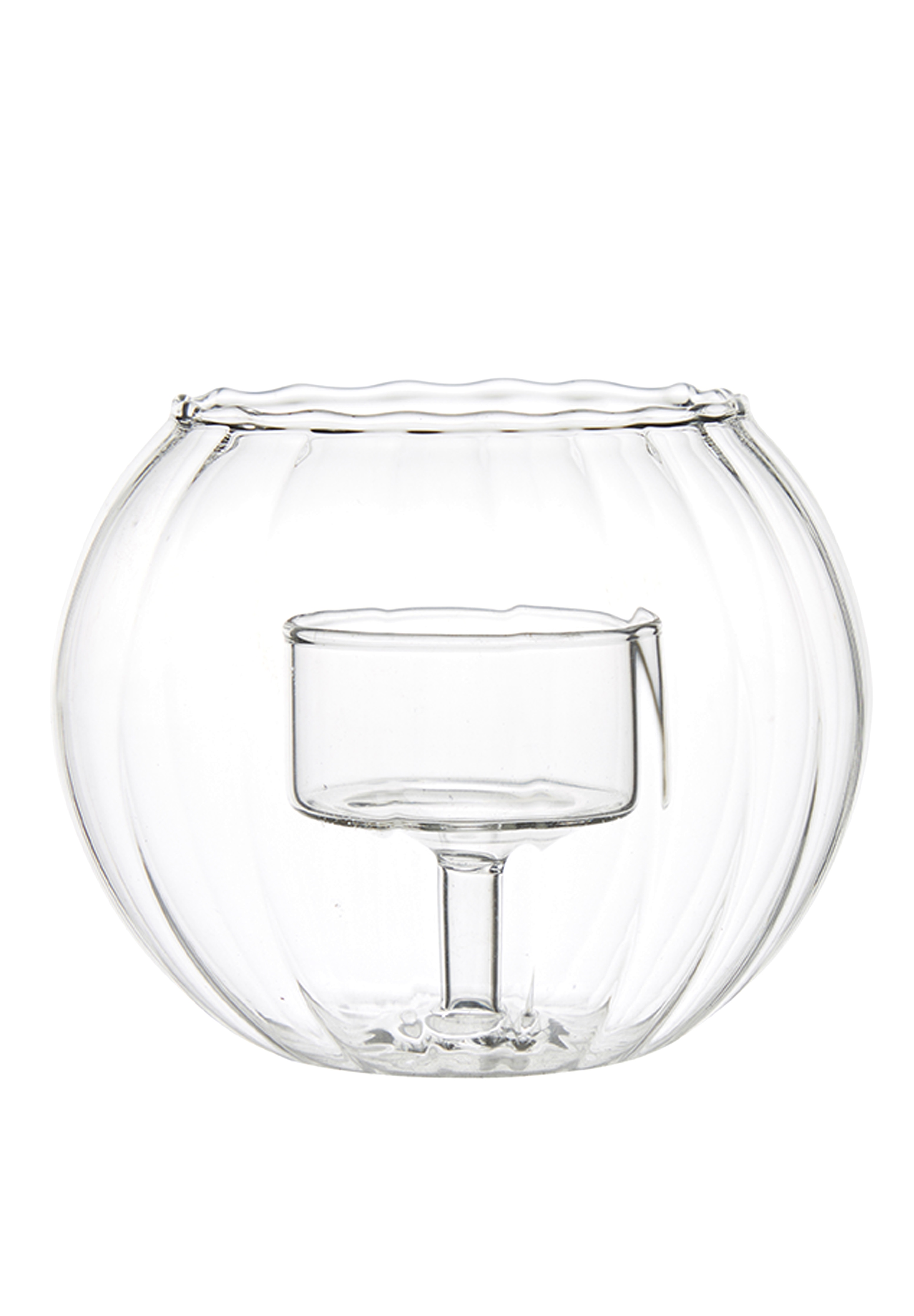 Ljuslykta - Lykta Klarglas - Glas - Large - 2