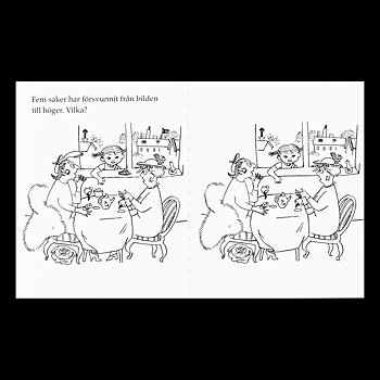 PIPPI LÅNGSTRUMP - PYSSELBOK - MINIBOK rabén&sjögren - MB213