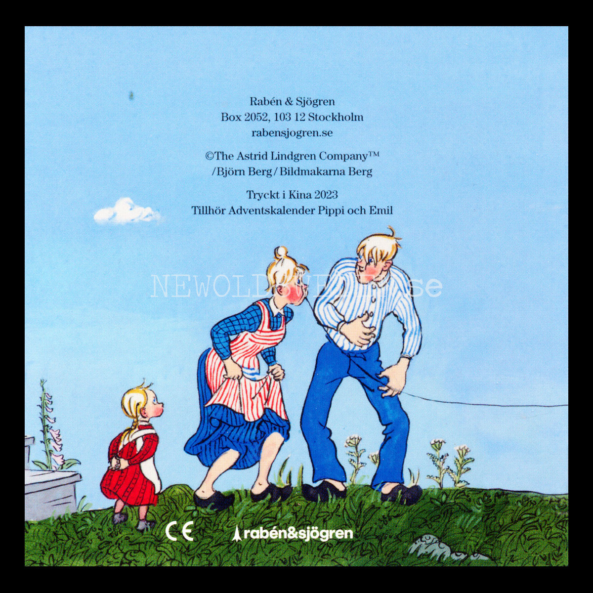 Emil i Lönneberga - Finn fem fel - MINIBOK rabén&sjögren - MB214 - 3