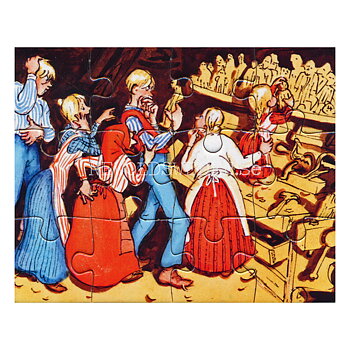 Emil i Lönneberga - Snickerbo - MINI-Pussel 12 bitar rabén&sjögren - MB209