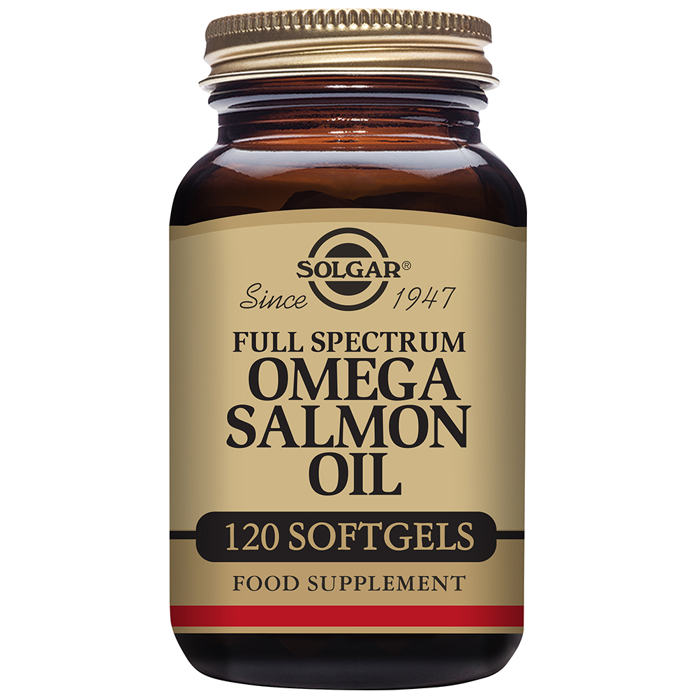 Omega Salmon Oil 120 kap - Solgar