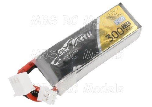 Gens ace 2S 300mAh 75C HV Tattu
