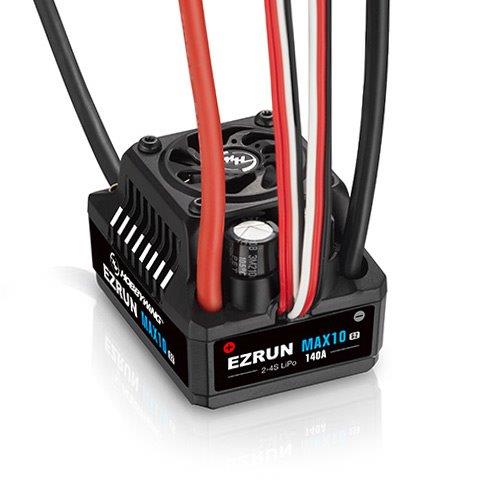 Hobbywing EzRun MAX10 G2 140A 2-4S Sensor WP Fartreglage 1/10