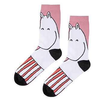 Mumin strumpor MUMINMAMMA rosa (flera storlekar!)