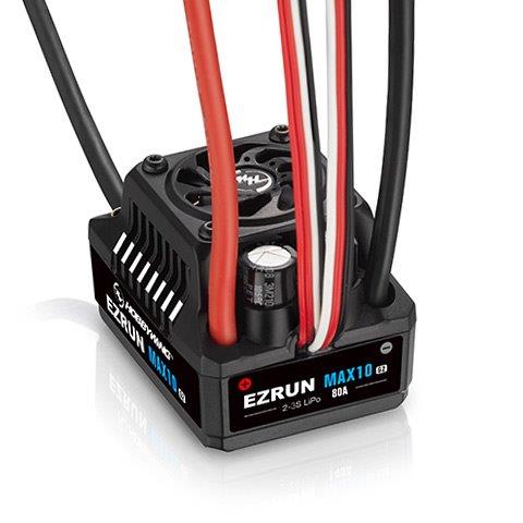 Hobbywing EzRun MAX10 G2 80A 2-3S Sensor WP Fartreglage 1/10