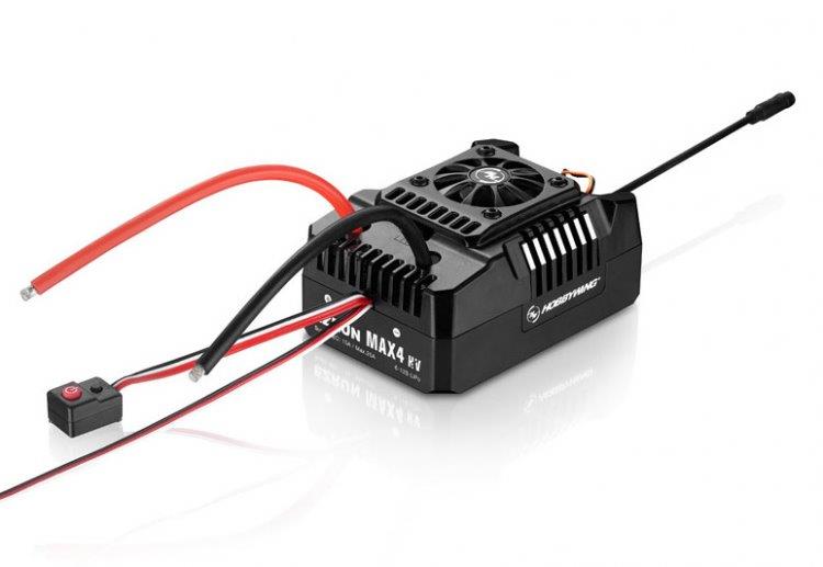 Hobbywing EzRun MAX4 HV 300A 6-12S Sensor WP Fartreglage 1/5 - 3