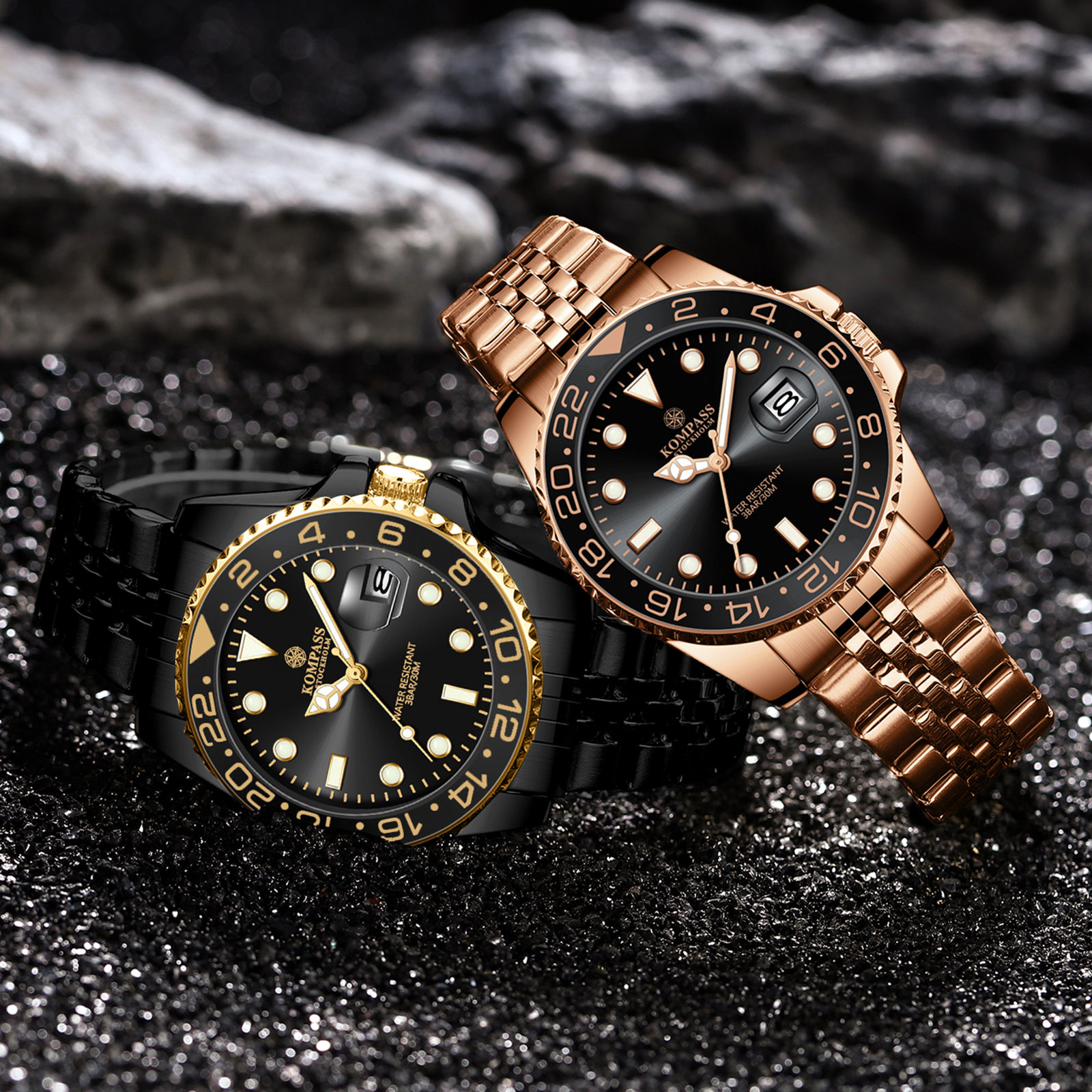 Kompass Monarch Black Gold - 4