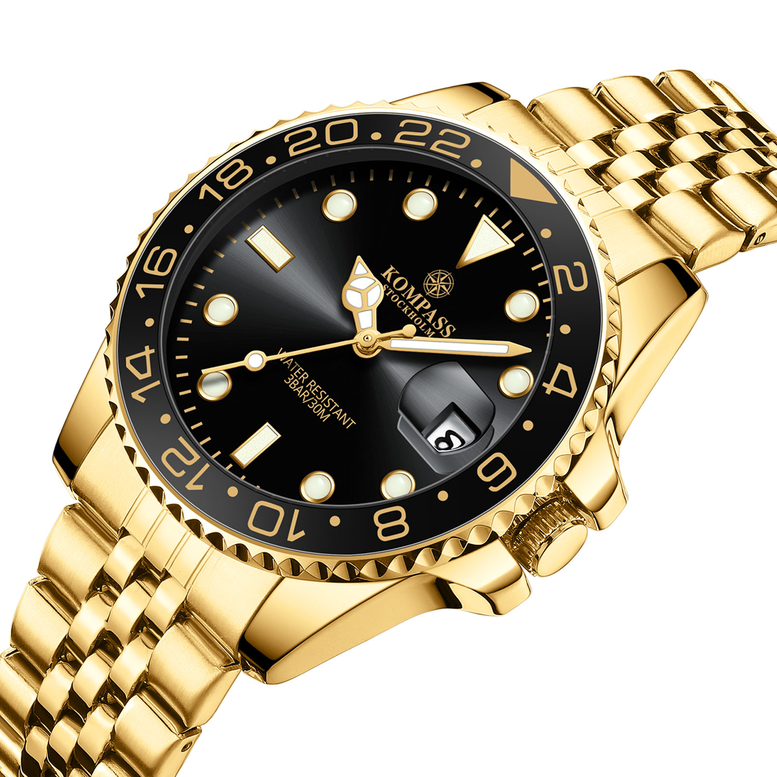 Kompass Monarch Gold Black - 2