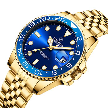 Kompass Monarch Gold Blue