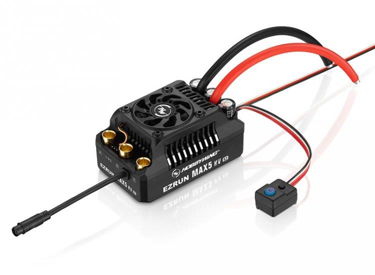 Hobbywing EzRun MAX5 HV G2 250A 6-12S Sensor WP Fartreglage 1/5