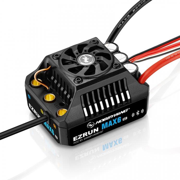 Hobbywing EzRun MAX6 G2 200A 3-8S Sensor WP Fartreglage 1/6 - 2