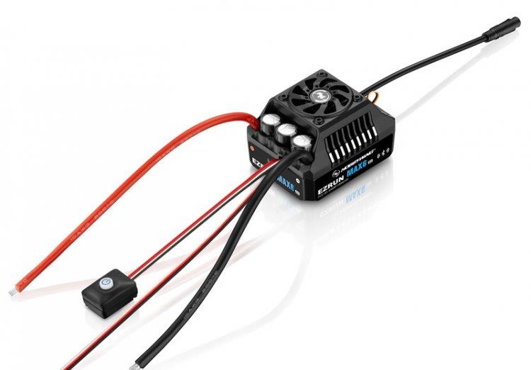 Hobbywing EzRun MAX6 G2 200A 3-8S Sensor WP Fartreglage 1/6 - 4