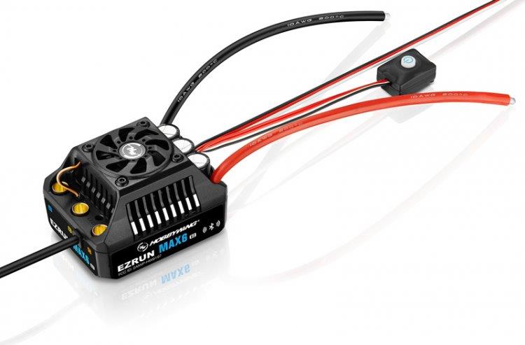 Hobbywing EzRun MAX6 G2 200A 3-8S Sensor WP Fartreglage 1/6 - 3