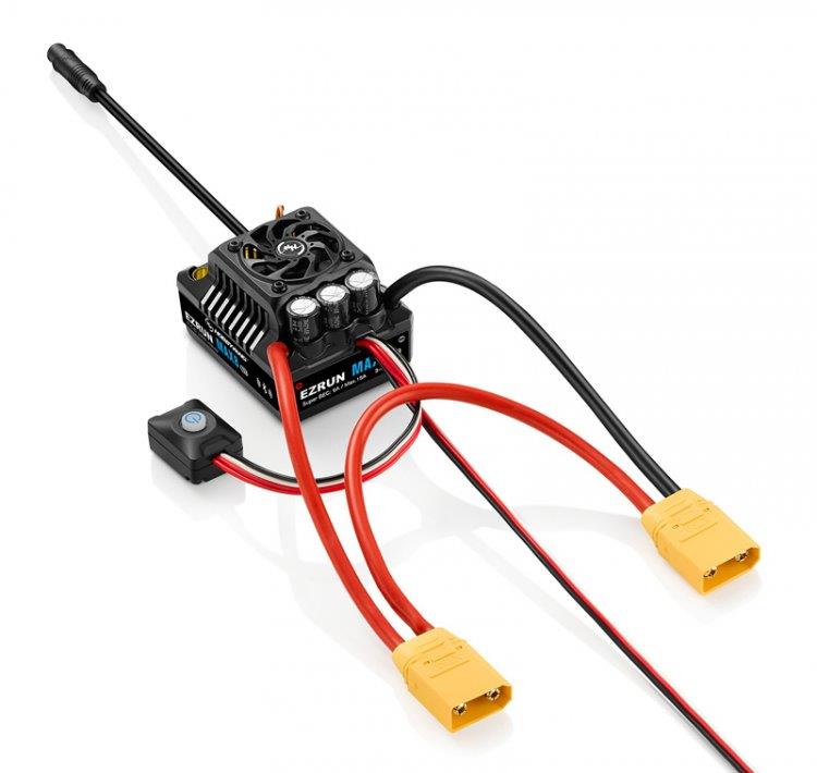Hobbywing EzRun MAX8 G2S 160A 3-6S Sensor WP Fartreglage 1/8 - 5