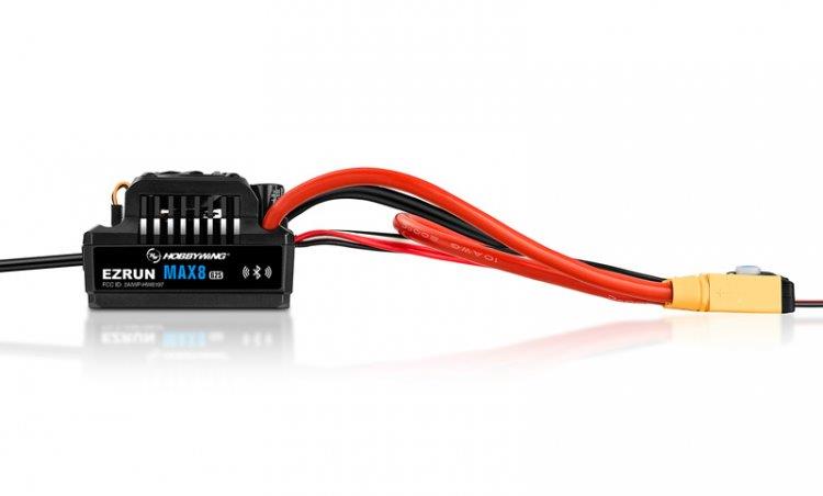 Hobbywing EzRun MAX8 G2S 160A 3-6S Sensor WP Fartreglage 1/8 - 6