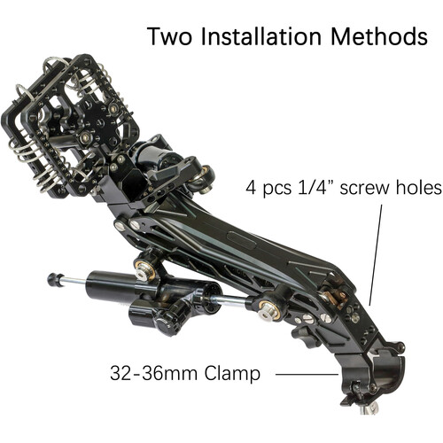 CAME-TV GS11 Video Camera Stabilizer Shock absorbing Arm 1-10kg  - 4