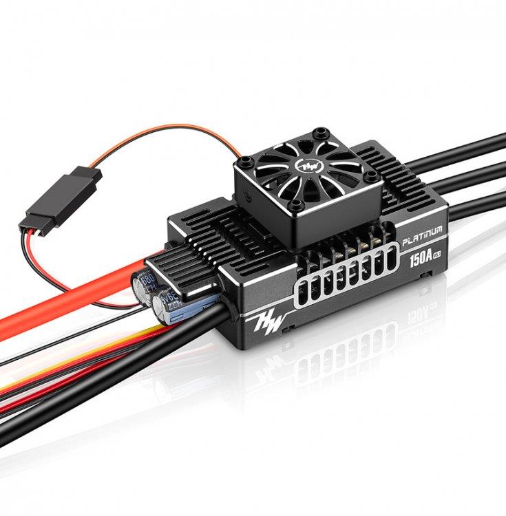 Hobbywing Platinum 150A Fartreglage SBEC 3-8S V5.1 - 3