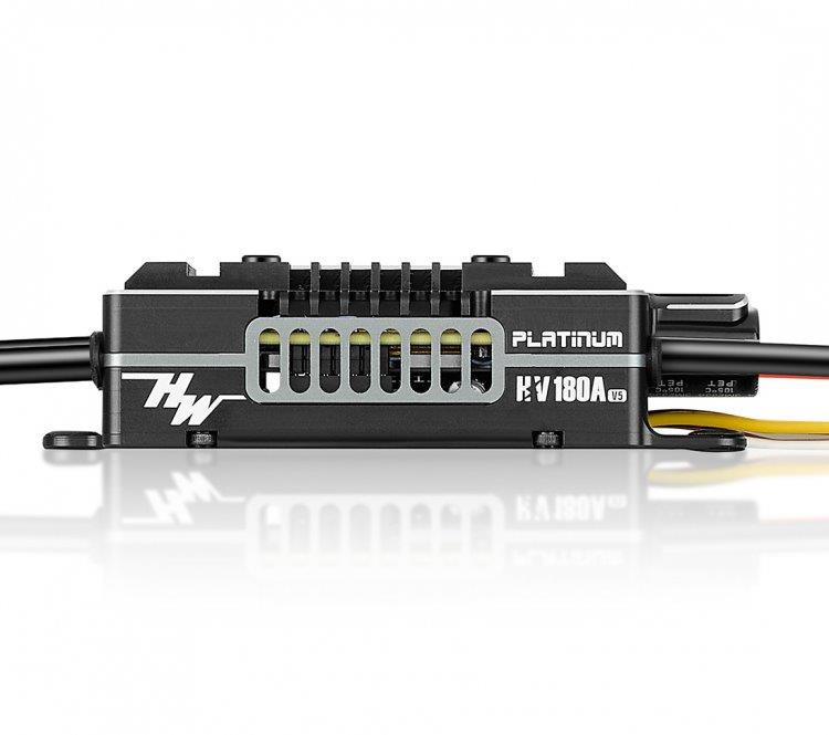 Hobbywing Platinum 180A SBEC V5 Fartreglage HV 6-14S - 5