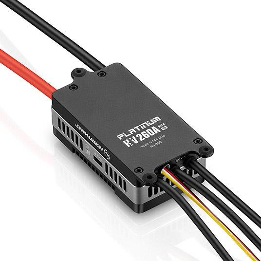Hobbywing Platinum 260A OPTO V5 Fartreglage HV 6-14S - 7