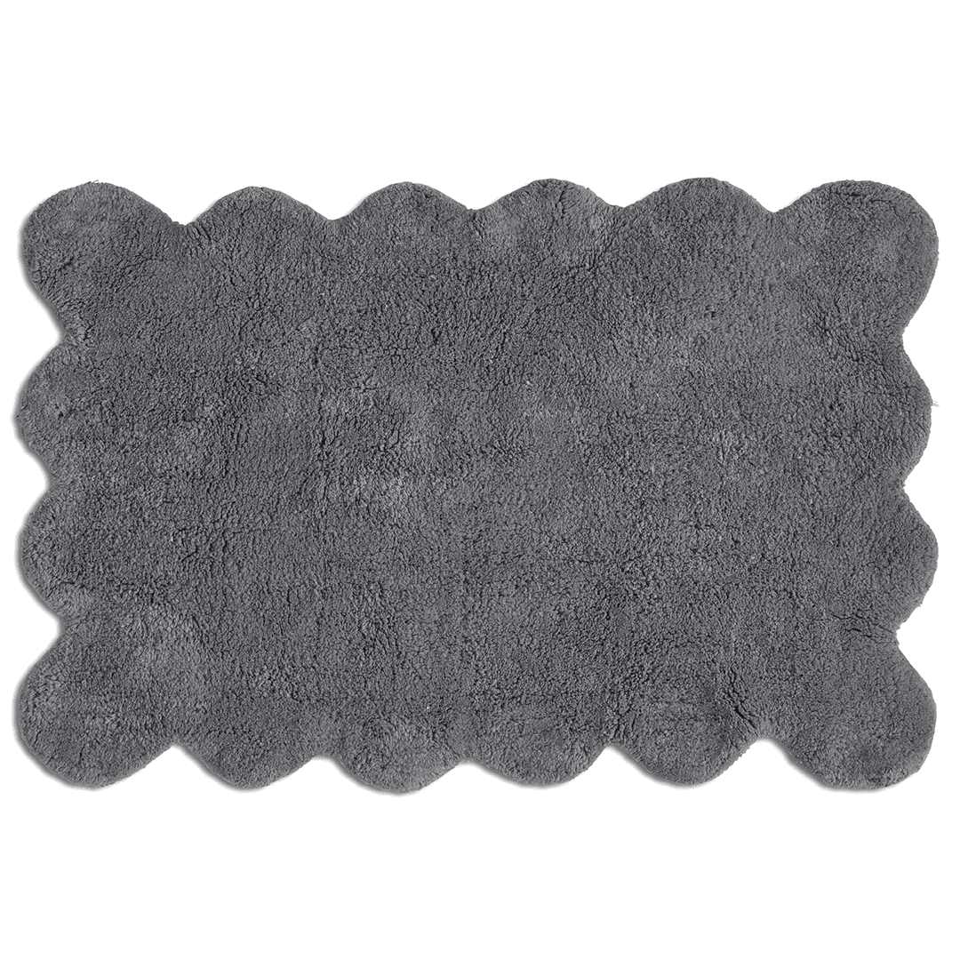 Badrumsmatta Clam Grå 60x90cm