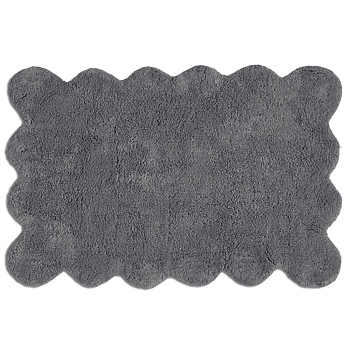 Badrumsmatta Clam Grå 60x90cm