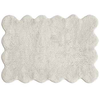 Badrumsmatta Clam Vit 60x90cm
