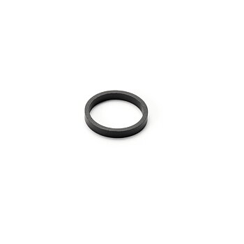 Styrlagerdistans, komposit, 5 mm, svart