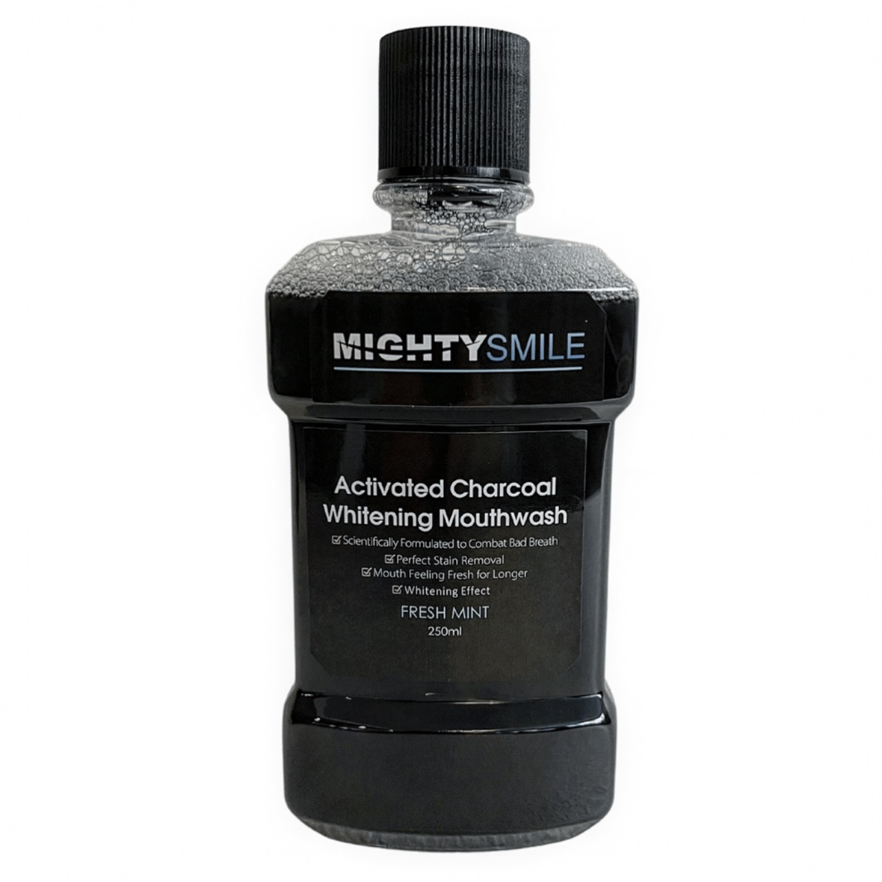 MightySmile Munskölj med aktivt kol