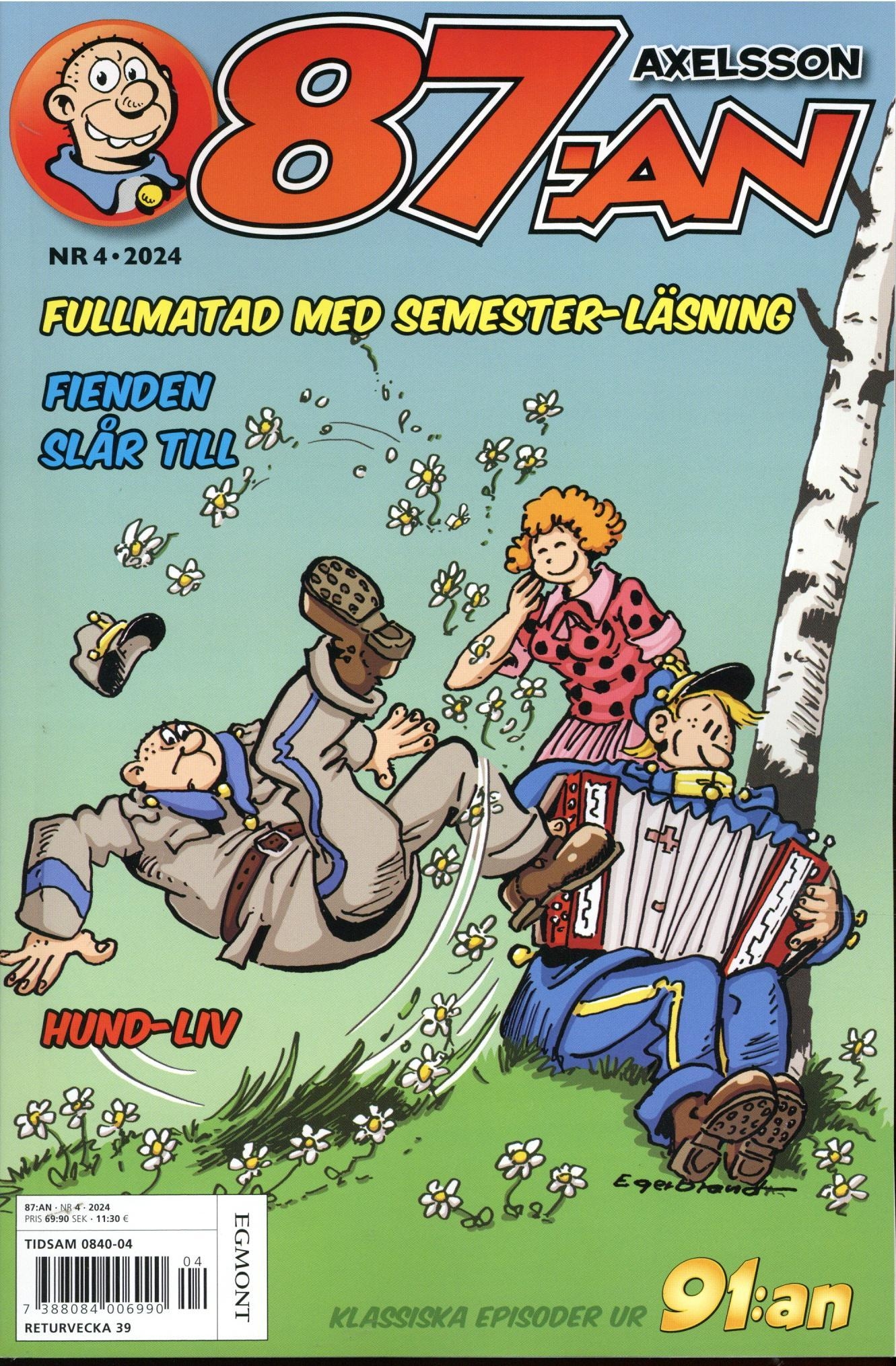 87:an Axelsson nr 4 2024, Klassiska episoder ur 91:an