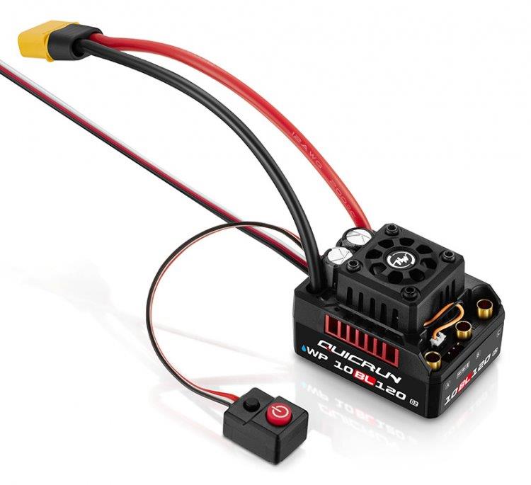 Hobbywing QuicRun 10BL120 G2 Fartreglage Sensorlös 2-4S Bil 1/10 - 2