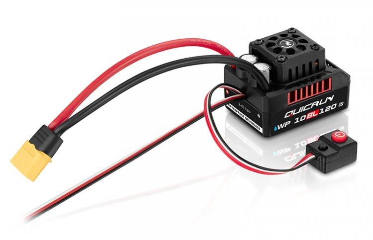 Hobbywing QuicRun 10BL120 G2 Fartreglage Sensorlös 2-4S Bil 1/10